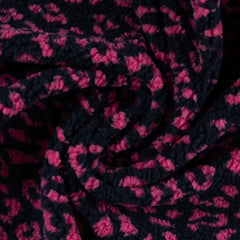 Teddy Stoff Jacquard Colorful Leo