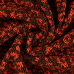 Teddy Stoff Jacquard Colorful Leo