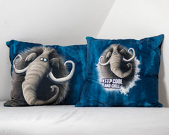 Kissen Panel Velvet On The Rocks - Mammoth by Thorsten Berger