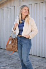 Kunstleder Mick - 174 hellbraun