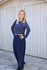 Cord Nicky Juna HW25/26 - 596 marine