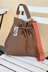 Kunstleder Mick - 174 hellbraun