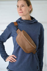 Kunstleder Mick - 174 hellbraun