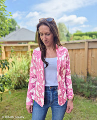 Samt Stoff Velvet Flowers by Emjo Design