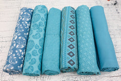 Stoffpaket 3 m Baumwolle (6×0,5m) - Kombi 1