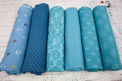 Stoffpaket 3 m Baumwolle (6×0,5m) - Kombi 2