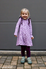 Baumwolljersey Winterbloom by Christiane Zielinski - 641 flieder