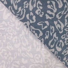 Viskose Mix Denim Abstrakt Leo