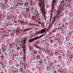 Baumwollstoff Enjoy Collection - fuchsia