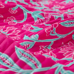 Doubleface Stepper Enjoy Flower Tendrils - fuchsia
