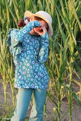Modal French Terry Velvet Bloom by Mrs. Mint Design