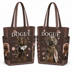 Canvas Taschenpanel Shopper by Stenzo - Oh la Paw !