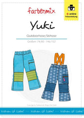 Schnittmuster Farbenmix Yuki Outdoorhose