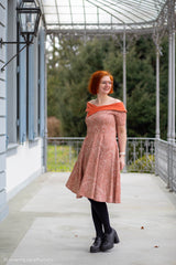 Baumwolljersey Autumn Damask by Bienvenido Colorido
