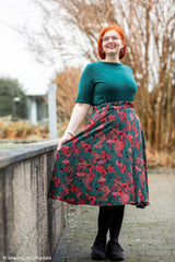 Viskose Webware Indian Summer by Bienvenido Colorido - 266 smaragd