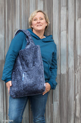 Chenille Dekostoff Bogota - 596 marine