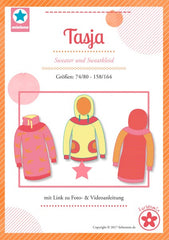Schnittmuster Farbenmix Tasja Sweater und Sweatkleid