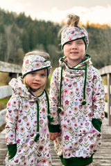 French Terry Embroidery Flowers by Christiane Zielinski - 010 natur