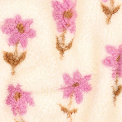 Teddy Stoff Jacquard Cute Flowers