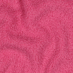 Reststück: 0,85m - Doubleface Teddy Fleece Mira pink