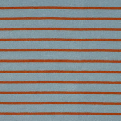 Frottee Stoff Yarn Dyed Stripes by Poppy - blau/braun