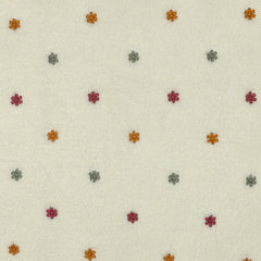 Teddy Stoff Jacquard Blütenstickerei