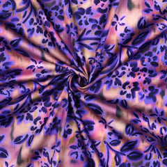 Baumwoll Satin Digital Flowers by Poppy