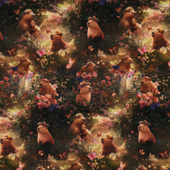 Baumwolljersey Digital Capybara