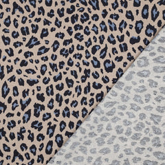 Viskose Leinen Animal Skin by Poppy