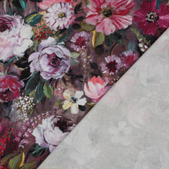 Canvas Digital Flower Art