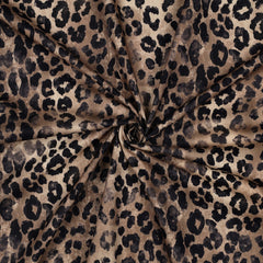 Baumwoll Viskose Mix Animal Look