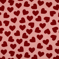 Soft Sweatshirtstoff Lovely Hearts