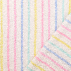 Frottee Stoff Streifen Multicolour