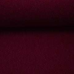 Reststück: 0,95m - Feinstrick Bono 1938 bordeaux