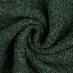 Reststück: 0,45 m - Walkloden dunkelgrün