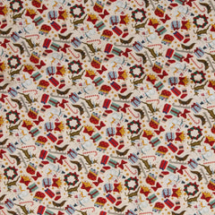Baumwoll Webware Holly Jolly