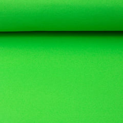 Reststück: 0,80m Softshell uni neon grün