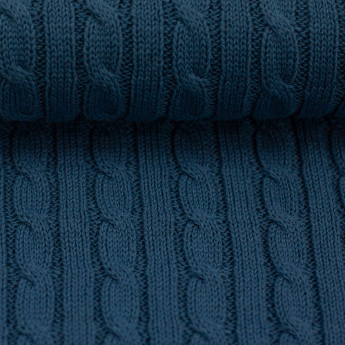 Baumwoll Strickstoff Sophie - 744 jeansblau