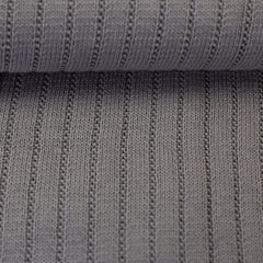 Baumwoll Strickstoff Adam - 183 grau