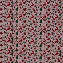 Baumwoll Webware Belle Rentiere vintage rosa