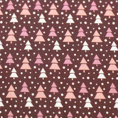 Baumwoll Webware Belle bordeaux