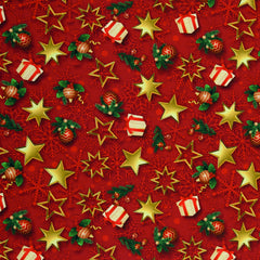 Baumwoll Webware Merry Christmas