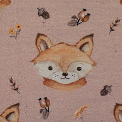 French Terry Forest Friends by Christiane Zielinski - Fuchs