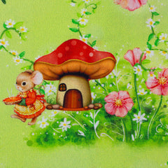 Baumwoll Webware Happy Easter