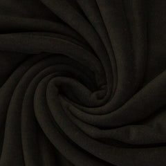 Reststück:1,60 m Baumwolle Fleece Carlos braun