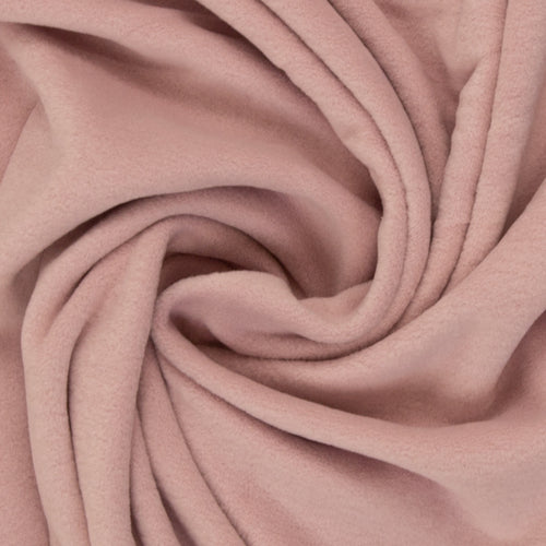 Baumwollfleece Carlos - 432 rosa