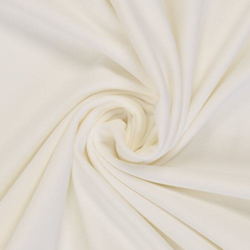 Bündchenstoff Heike - Uni - 009 naturweiß