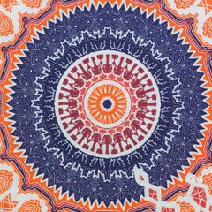 Baumwoll Webware Timu Mandala