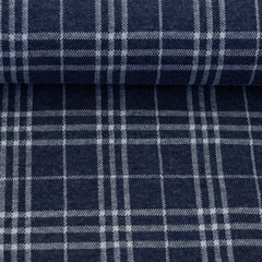 Jacquardjersey Madita - dunkelblau