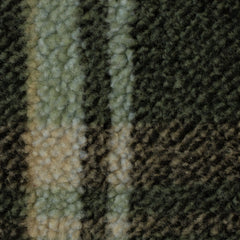 Reststück: 0,85m - Teddyplüsch Bouclé Bruno 763 schilfgrün